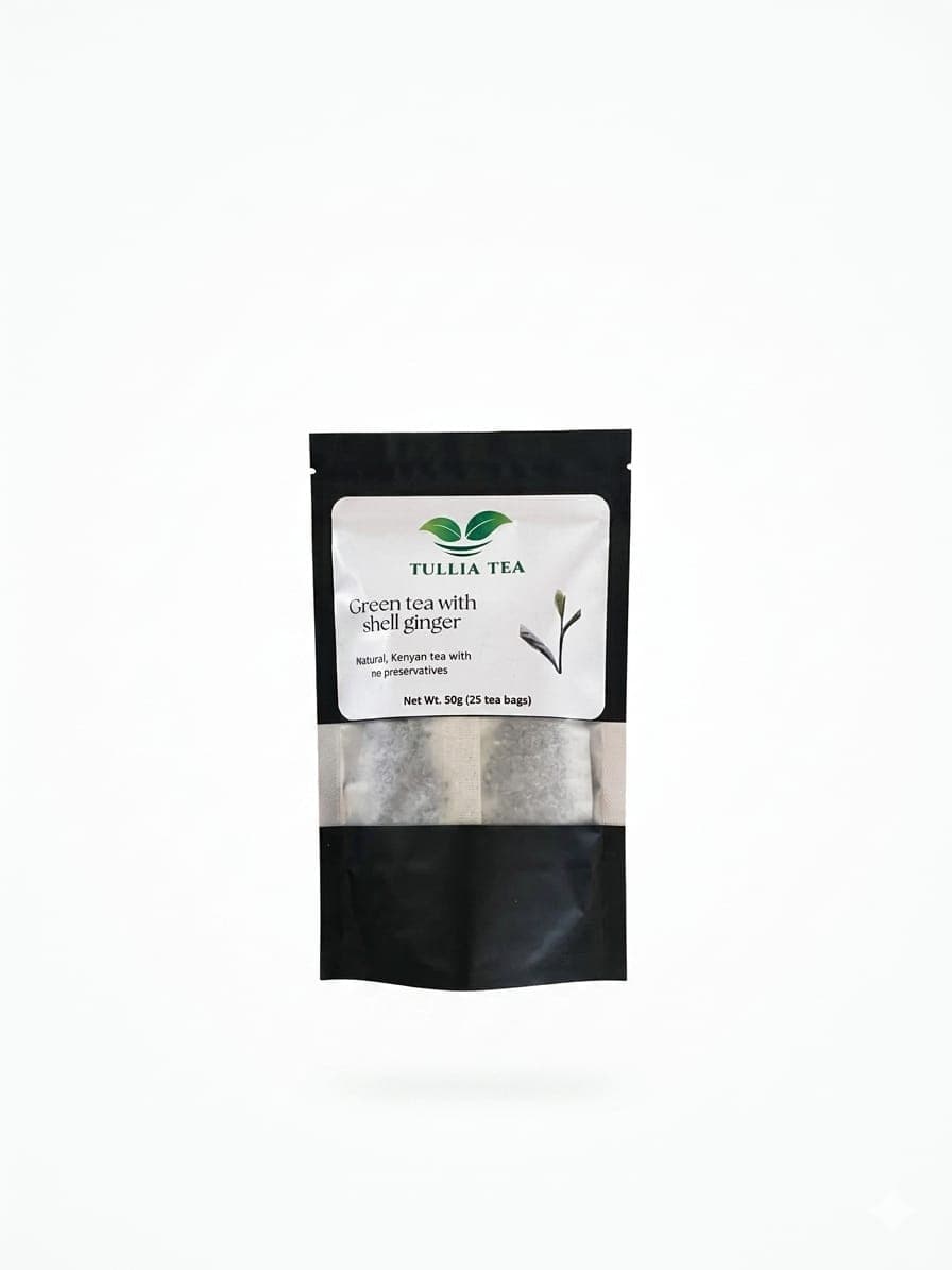 Green Tea with Shell Ginger